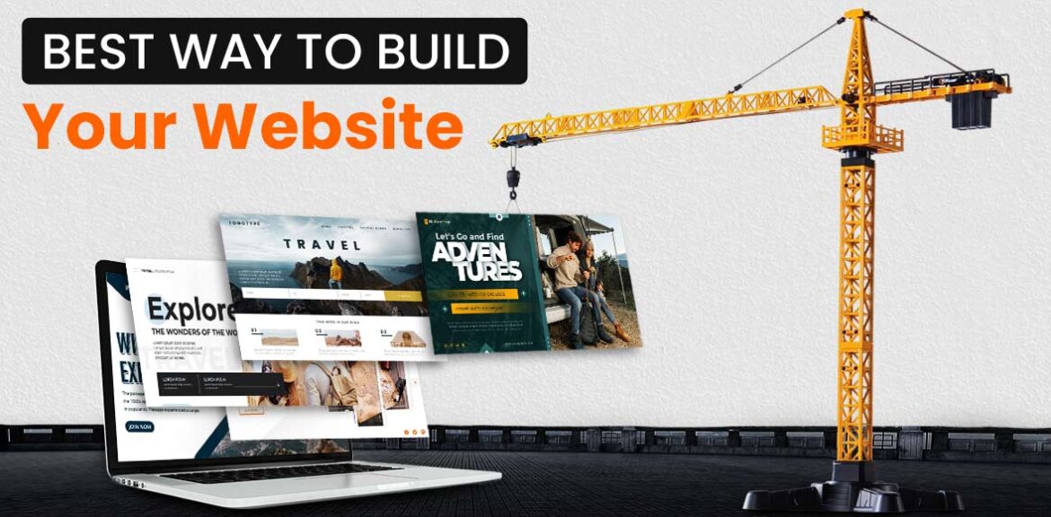 best way to build your own website