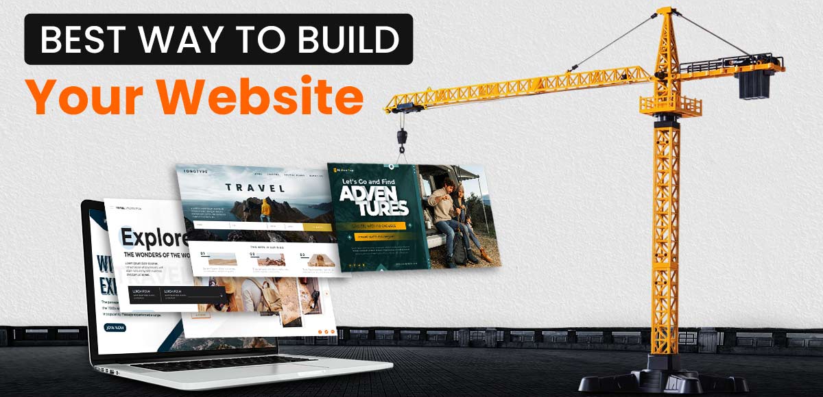 best way to build your own website